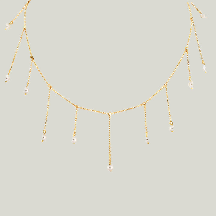 Image for Resort Ankle Bracelet 18K Gold And Pearls
