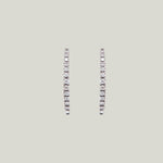 Image for White Gold Drop Diamond Earrings