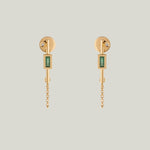 Image for La Mère Drop Earrings With Emeralds