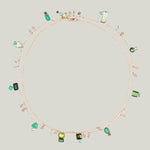 Image for Couture Necklace 18K Gold With Prasiolite, Emerald, Green Tourmaline And Diamonds