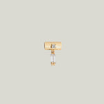 Image for La Mère Diamond And Morganite Baguette Barrel Pendant