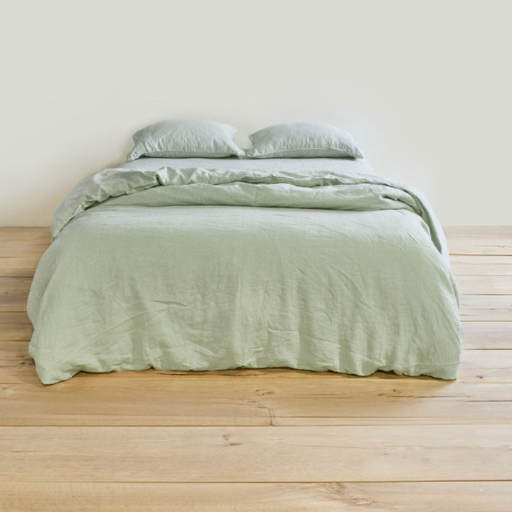 Image for Simple Linen Fitted Sheet