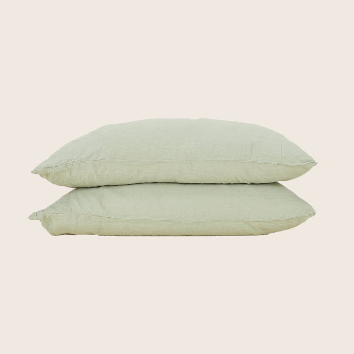 Simple Linen Pillowcase Pair