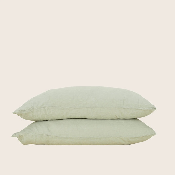 Image for Simple Linen Pillowcase Pair
