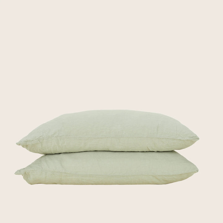 Image for Simple Linen Pillowcase Pair