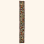Blue & Grey Alchemy Traditional Wool Runner - 3' x 30'3"