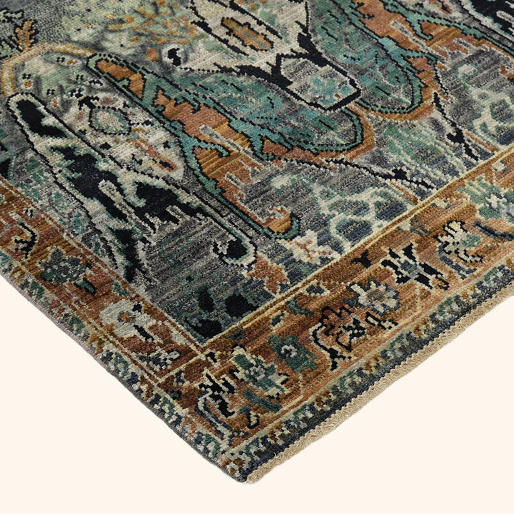 Multicolored Alchemy Traditional Wool Rug - 3'10" x 6'2"