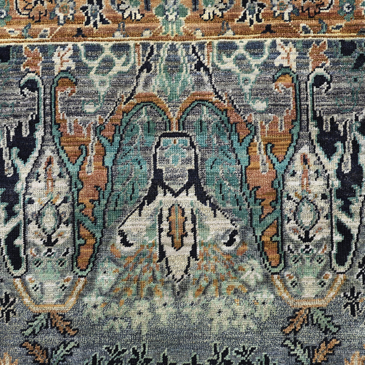 Multicolored Alchemy Traditional Wool Rug - 3'10" x 6'2"