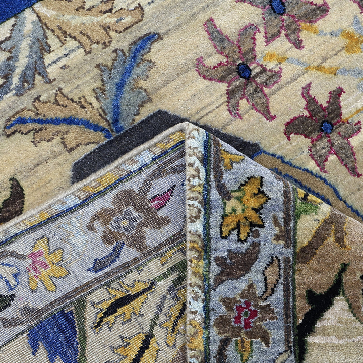 Cream Multicolored Alchemy Wool Rug - 6' x 8'