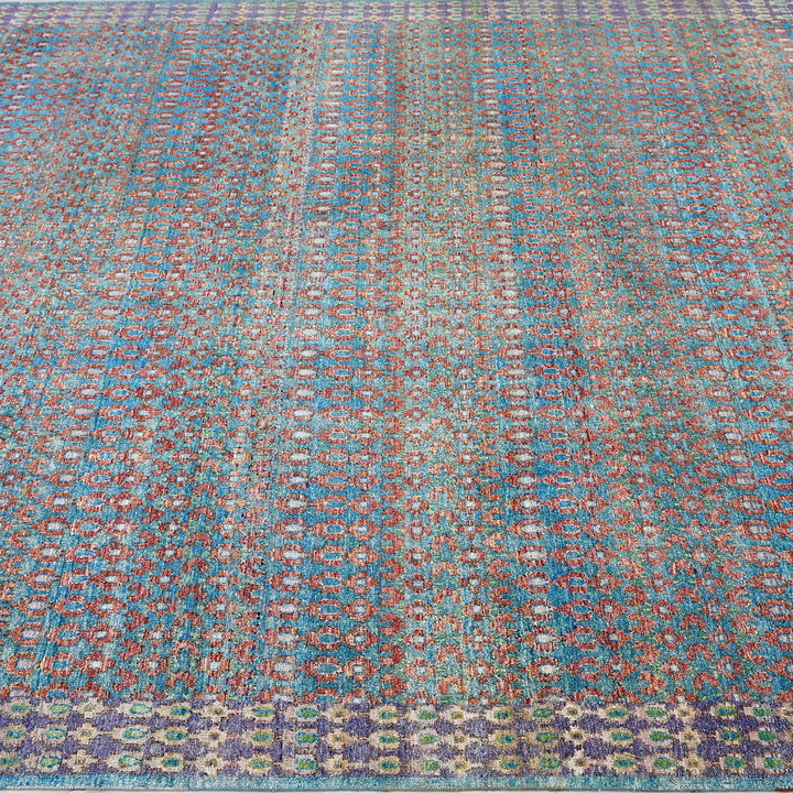 Gold Alchemy Transitional Wool Silk Blend Rug - 4'8" x 6'