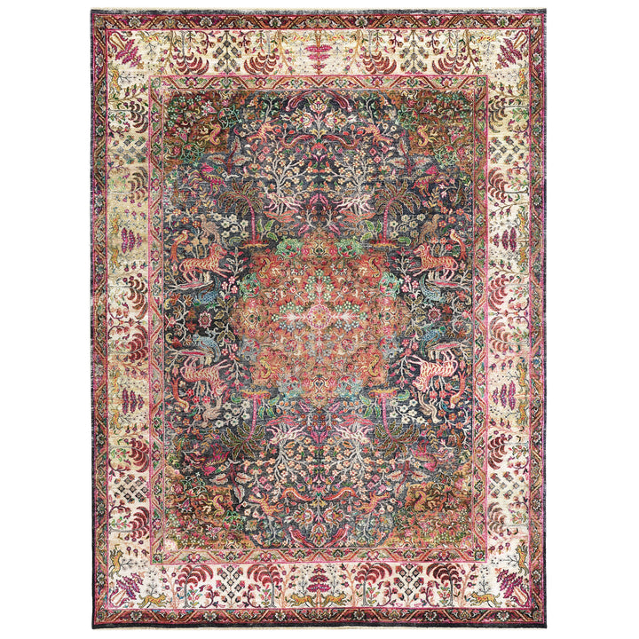 Blue Alchemy Traditional Wool Rug - 8'10" x 12'1"