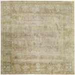 Camel Alchemy Traditional Silk Rug - 9'10" x 9'10"