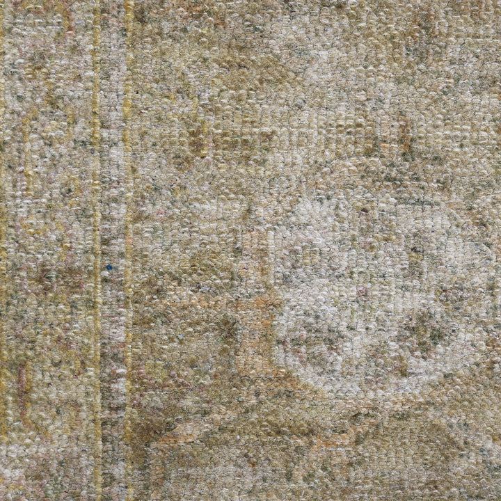 Camel Alchemy Traditional Silk Rug - 9'10" x 9'10"