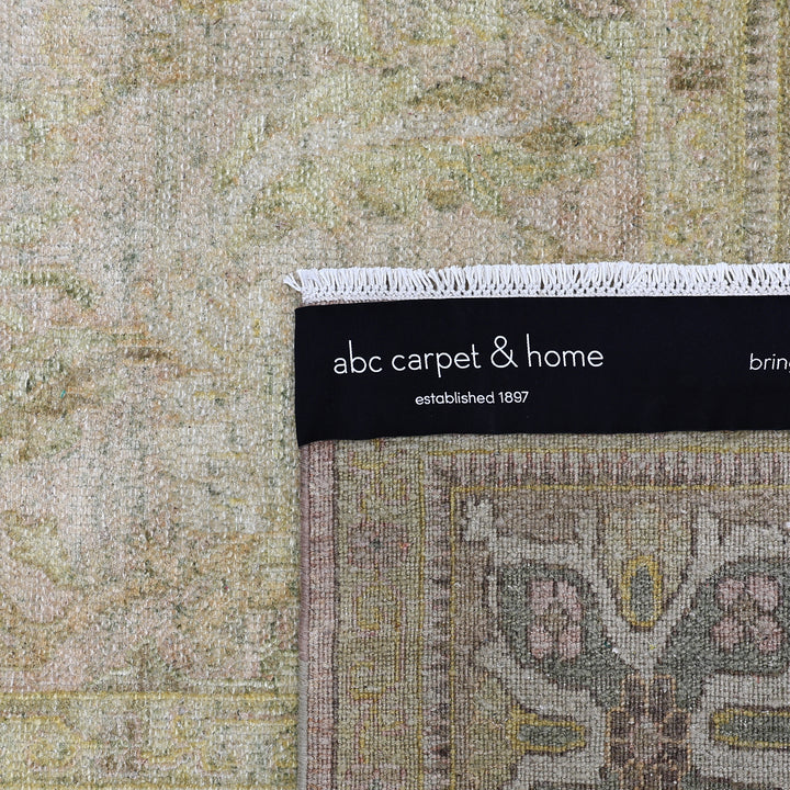 Camel Alchemy Traditional Silk Rug - 9'10" x 9'10"