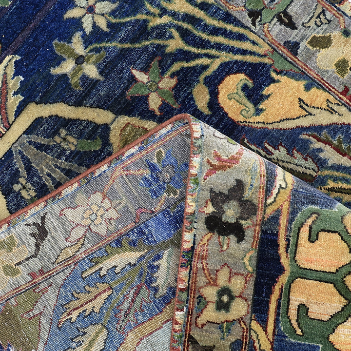 Blue Alchemy Traditional Wool Runner - 2'11" x 17'2"