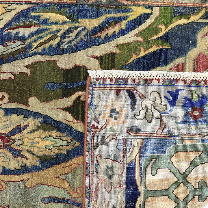 Blue Alchemy Traditional Wool Runner - 2'11" x 17'2"