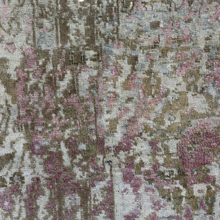 Multicolored Alchemy Wool Silk Blend Rug - 8'8" x 11'9"