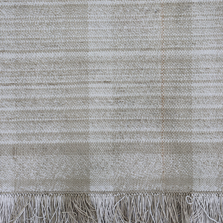 Light Brown Alchemy Contemporary Silk Rug - 3'2" x 5'10"