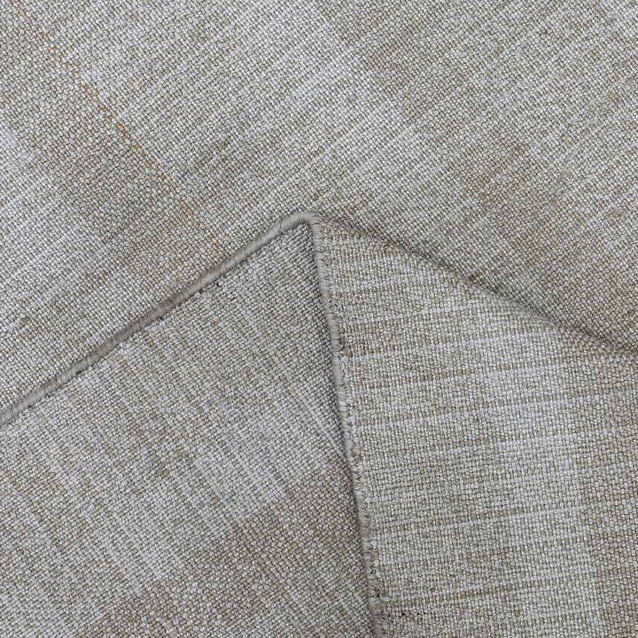 Light Brown Alchemy Contemporary Silk Rug - 3'2" x 5'10"