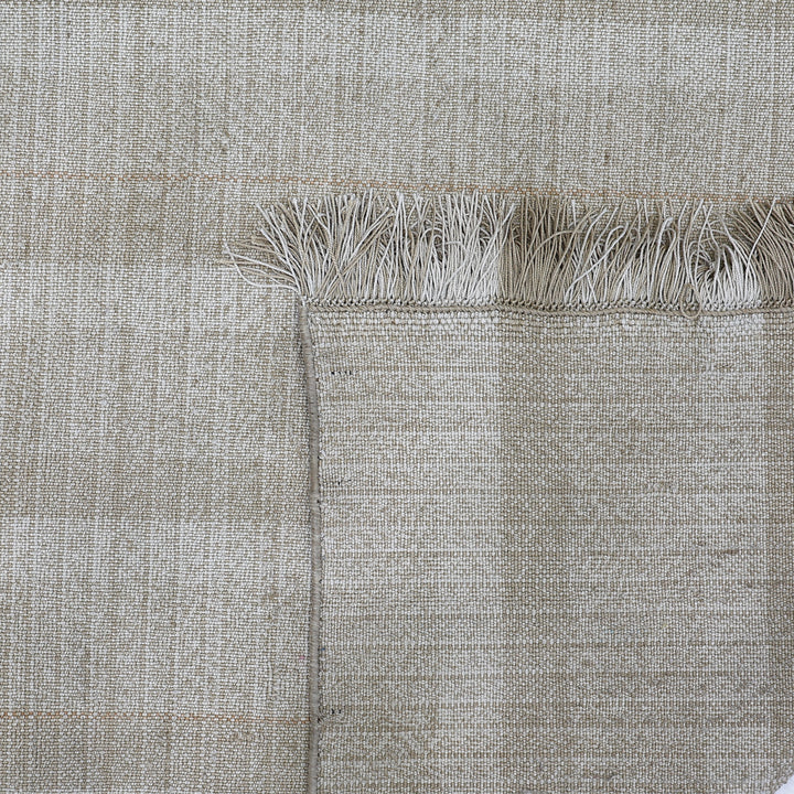 Light Brown Alchemy Contemporary Silk Rug - 3'2" x 5'10"