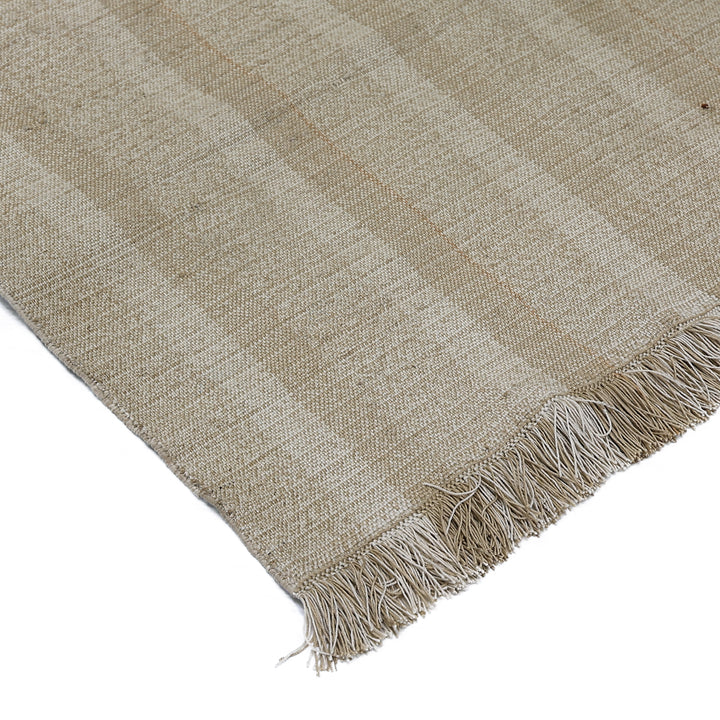 Light Brown Alchemy Contemporary Silk Rug - 3'2" x 5'10"