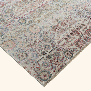 Cream Alchemy Transitional Wool Silk Blend Rug - 16' x 20' - hover