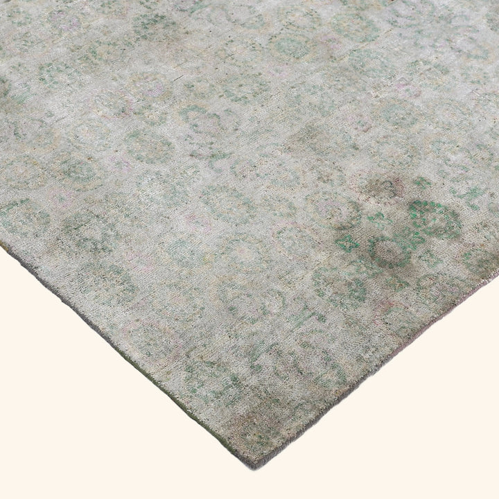 Grey Alchemy Traditional Silk Rug - 9'8" x 10'7"