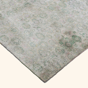 Grey Alchemy Traditional Silk Rug - 9'8" x 10'7" - hover