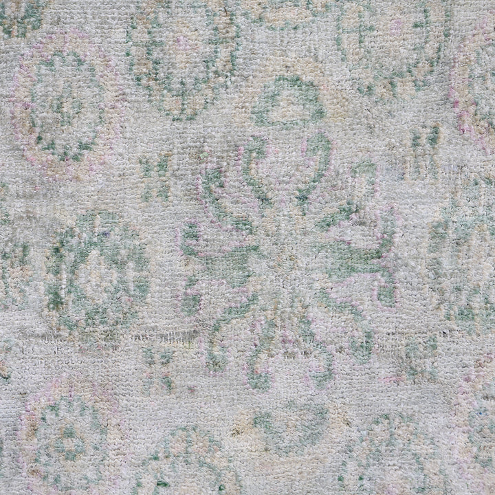 Grey Alchemy Traditional Silk Rug - 9'8" x 10'7"