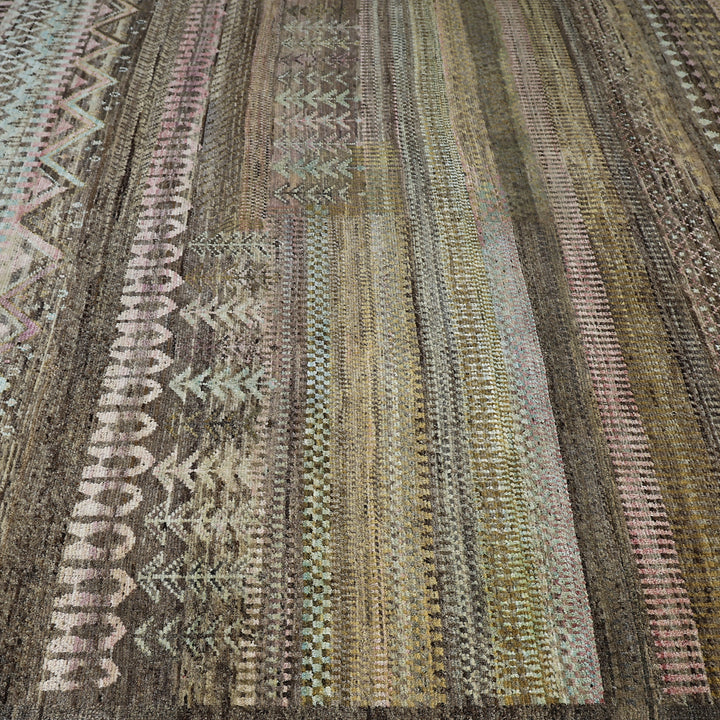 Multicolored Alchemy Transitional Wool Rug - 9' x 11'5"