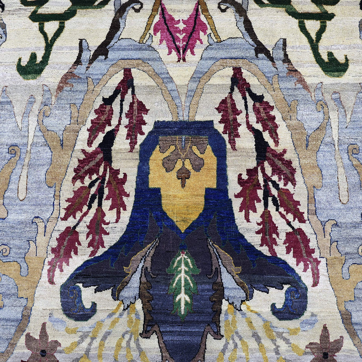 Cream Multicolored Alchemy Wool Rug - 10' x 14'