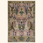 Dusty Pink Alchemy Traditional Wool Rug - 6'2" x 9'4"