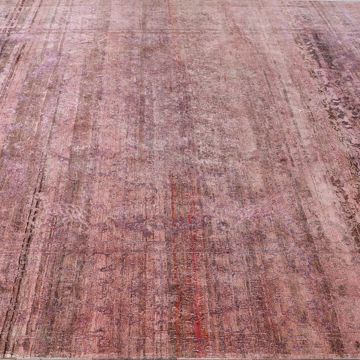 Purple Multicolored Alchemy Silk Rug - 8'10" x 11'11"