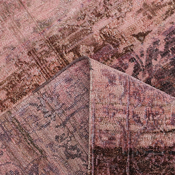 Purple Multicolored Alchemy Silk Rug - 8'10" x 11'11"