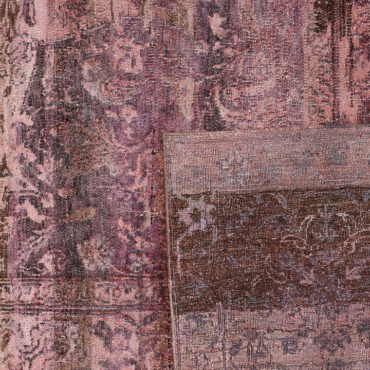 Purple Multicolored Alchemy Silk Rug - 8'10" x 11'11"