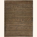 Brown Alchemy Transitional Wool Rug - 9'3" x 11'9"