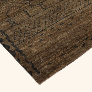 Brown Alchemy Transitional Wool Rug - 9'3" x 11'9" - hover