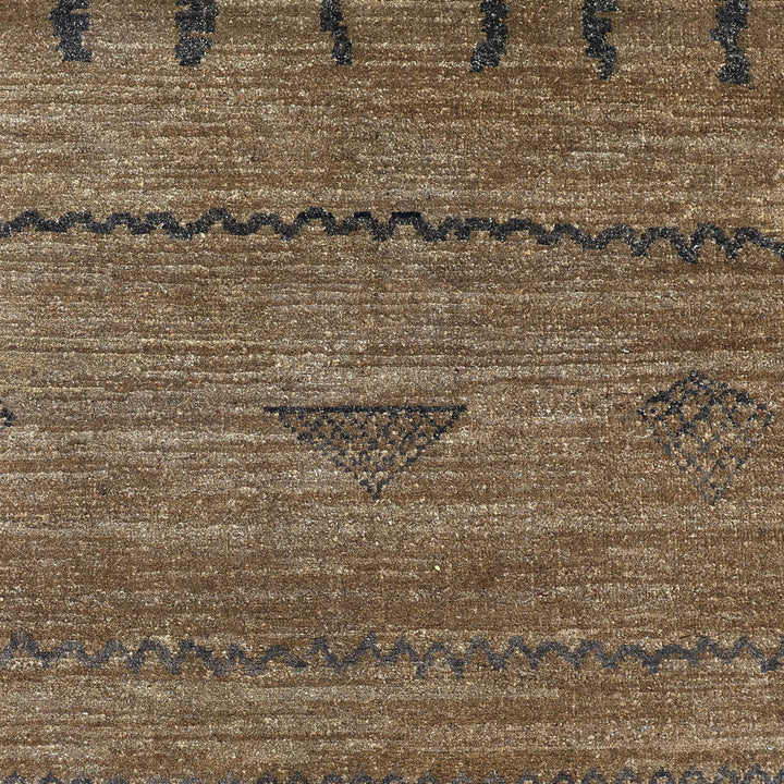 Brown Alchemy Transitional Wool Rug - 9'3" x 11'9"