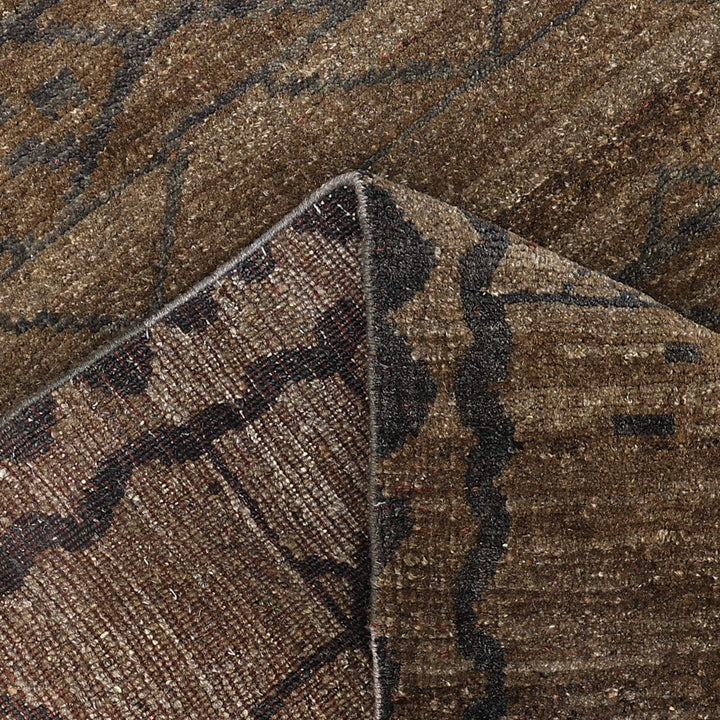 Brown Alchemy Transitional Wool Rug - 9'3" x 11'9"