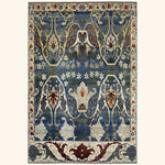 Blue Alchemy Traditional Wool Rug - 9'8" x 14'9"