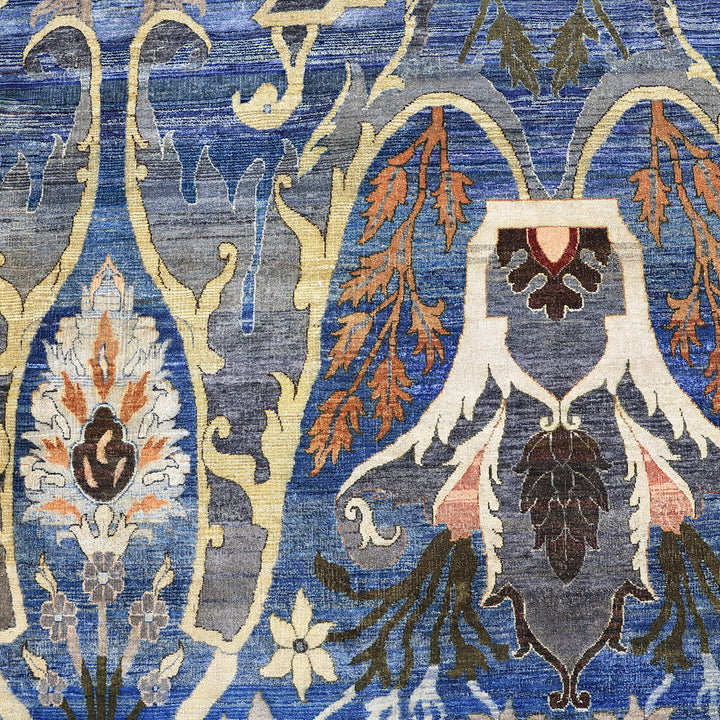 Blue Alchemy Traditional Wool Rug - 9'8" x 14'9"