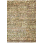 Grey & Gold Alchemy Transitional Silk Rug - 3'11" x 5'10"