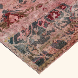Pink Alchemy Traditional Silk Rug - 9'9" x 11'9" - hover