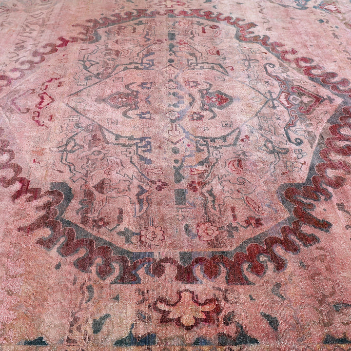 Pink Alchemy Traditional Silk Rug - 9'9" x 11'9"