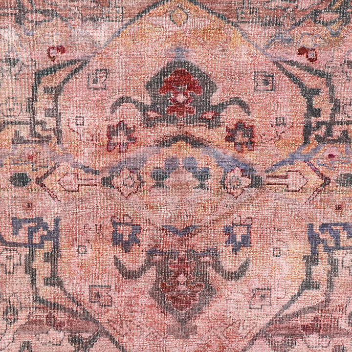 Pink Alchemy Traditional Silk Rug - 9'9" x 11'9"