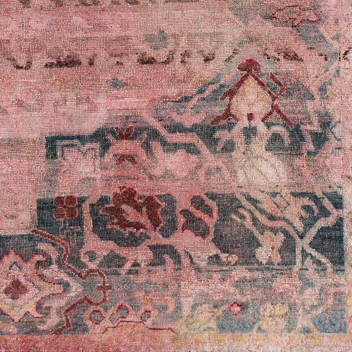 Pink Alchemy Traditional Silk Rug - 9'9" x 11'9"