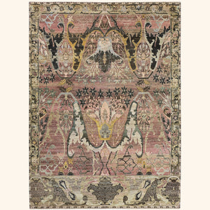 Pink Alchemy Traditional Wool Rug - 8'8" x 11'11"