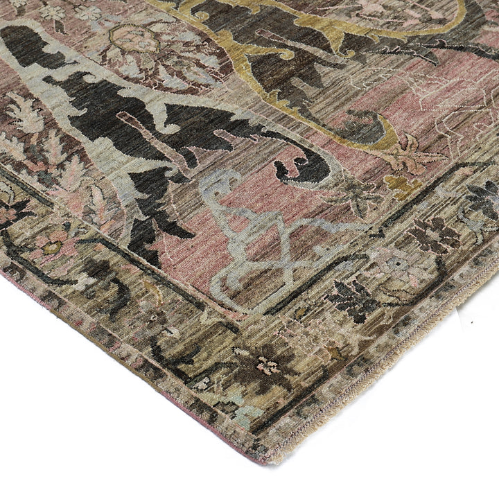Pink Alchemy Traditional Wool Rug - 8'8" x 11'11"