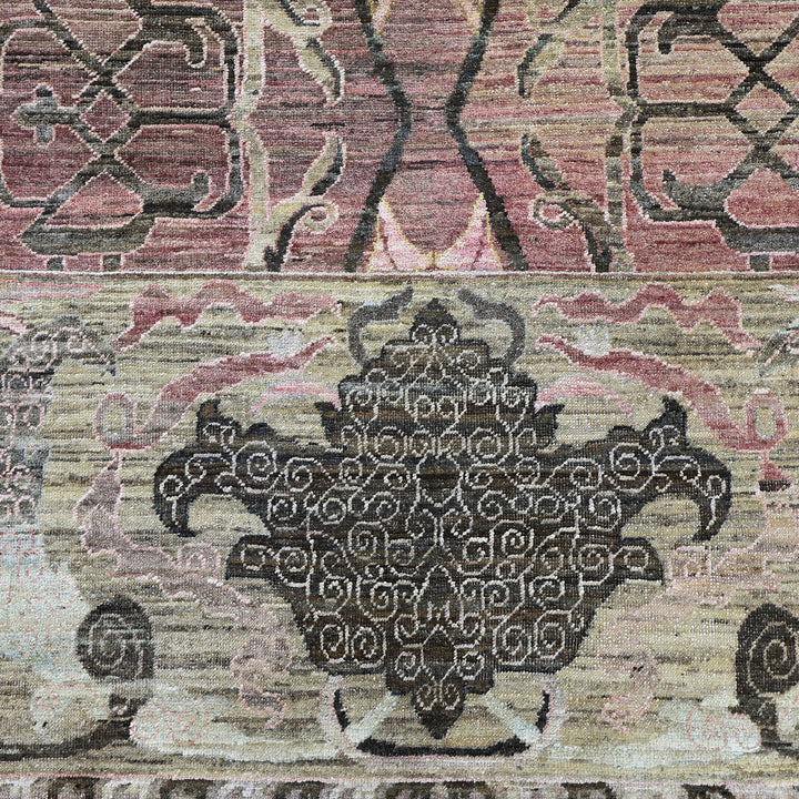 Pink Alchemy Traditional Wool Rug - 8'8" x 11'11"
