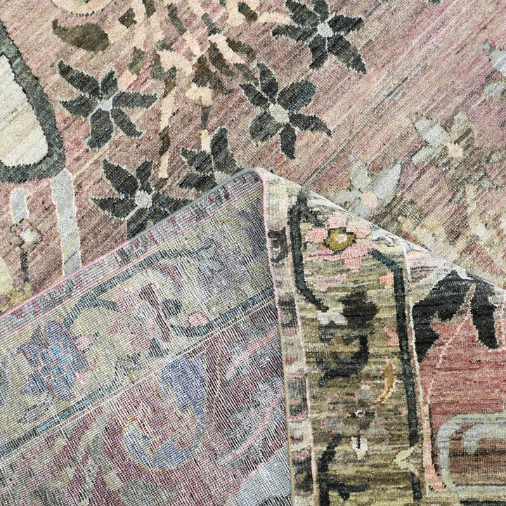 Pink Alchemy Traditional Wool Rug - 8'8" x 11'11"